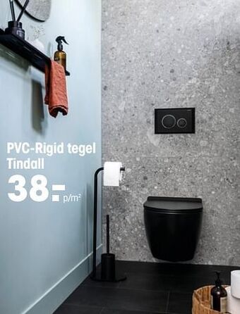 Kwantum Pvc-rigid tegel tindall aanbieding