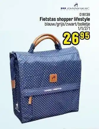 Happyland Fietstas shopper lifestyle aanbieding