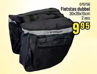 Happyland Fietstas dubbel aanbieding