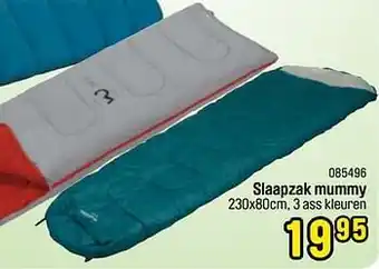 Happyland Slaapzak mummy aanbieding