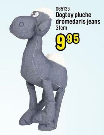 Happyland Dogtoy pluche dromedaris jeans aanbieding