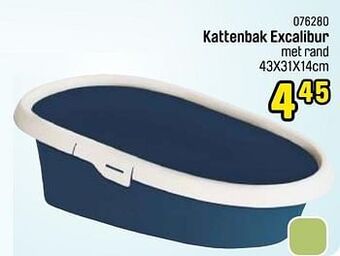 Happyland Kattenbak excalibur aanbieding