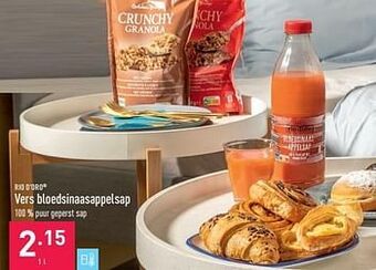 ALDI Vers bloedsinaasappelsap aanbieding