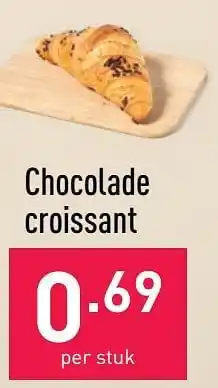 ALDI Chocolade croissant aanbieding