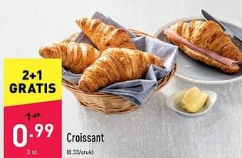 ALDI Croissant aanbieding