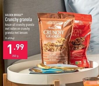 ALDI Crunchy granola aanbieding