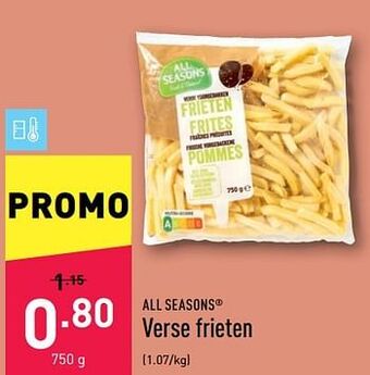 ALDI Verse frieten aanbieding