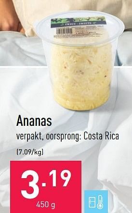 ALDI Ananas aanbieding