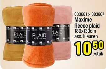 Happyland Maxime fleece plaid aanbieding