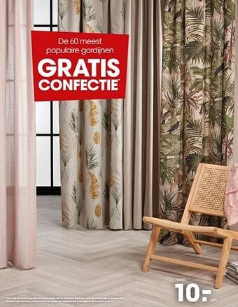 Kwantum Populaire gordijnen aanbieding