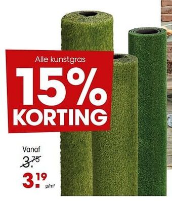 Kwantum Kunstgras aanbieding