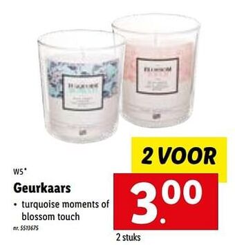 Lidl Geurkaars aanbieding