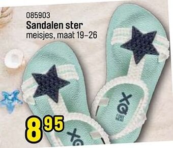 Happyland Sandalen ster aanbieding