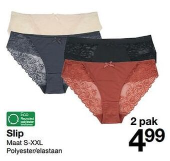 Zeeman Slip aanbieding