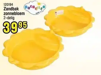Happyland Zandbak zonnebloem aanbieding