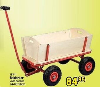 Happyland Bolderkar aanbieding
