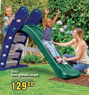 Giant glijbaan jungle