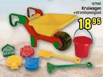 Happyland Kruiwagen +strandspeelgoed aanbieding