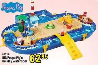 Happyland Big peppa pig’s holiday waterspel aanbieding