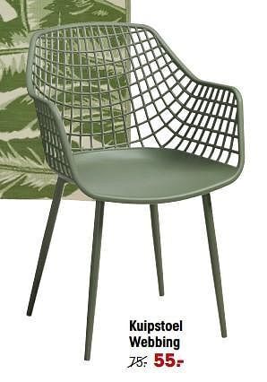 Kuipstoel webbing