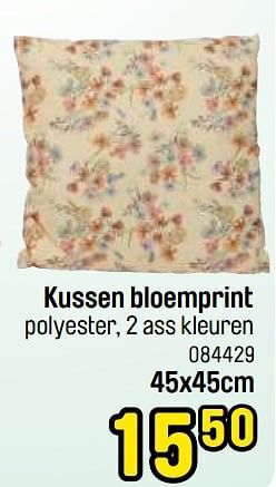 Happyland Kussen bloemprint aanbieding