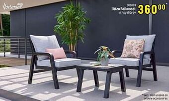 Happyland Ibiza balkonset aanbieding