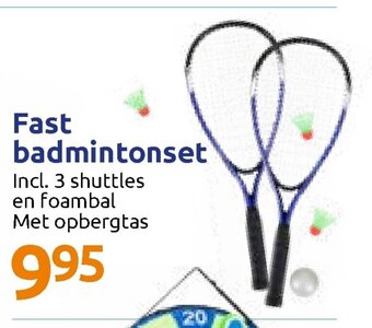 Fast badmintonset