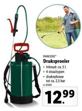 Lidl Druksproeier aanbieding