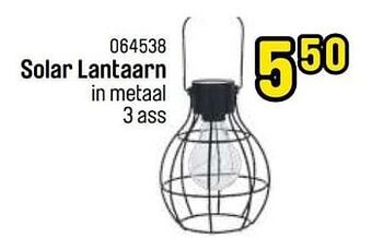Happyland Solar lantaarn aanbieding