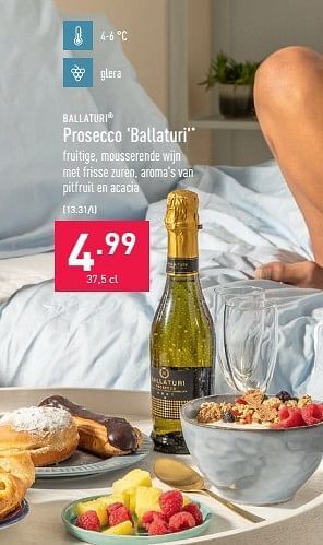 ALDI Prosecco ballaturi aanbieding
