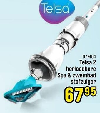 Happyland Telsa 2 herlaadbare spa + zwembad stofzuiger aanbieding