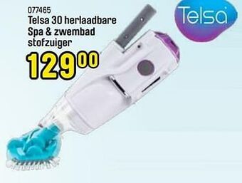 Happyland Telsa 30 herlaadbare spa + zwembad stofzuiger aanbieding