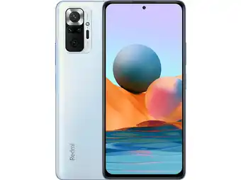 MediaMarkt XIAOMI Smartphone Redmi Note 10 Pro 128 GB Glacier Blue aanbieding
