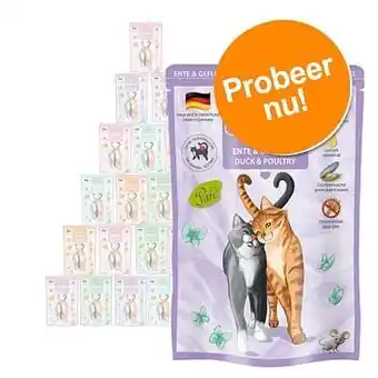 24x85g GranataPet DeliCatessen Pouch Kalkoen & fazant Kattenvoer