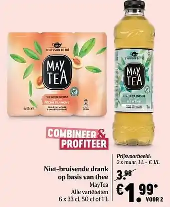 Delhaize Maytea munt aanbieding