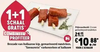 Gemarineerd rundvlees
