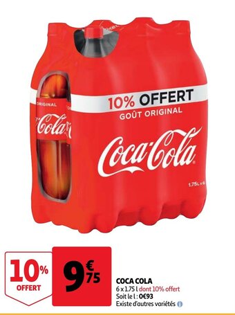 Auchan Coca Cola aanbieding