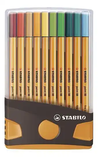 STABILO viltstift Point 88 Color Parade - 20 stuks