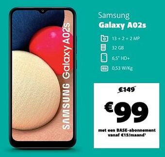 Samsung galaxy a02s