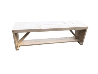 Brico Wood4you tuinbank Nick vurenhout 160x43x38cm aanbieding