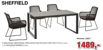 Paradisio 5 delig tuinset aanbieding