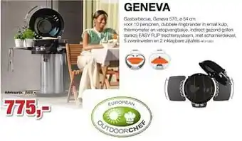 Paradisio Outdoorchef gasbarbecue geneva 570 aanbieding