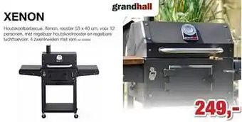 Grandhall houtskoolbarbecue