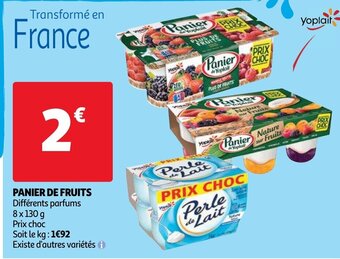 Auchan Panier De Fruits aanbieding