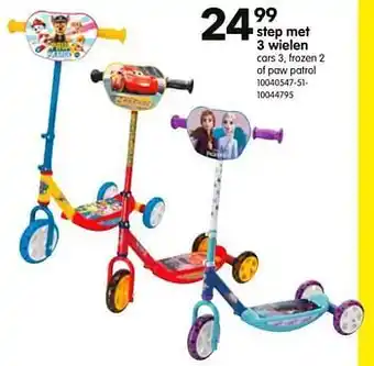Step met 3 wielen