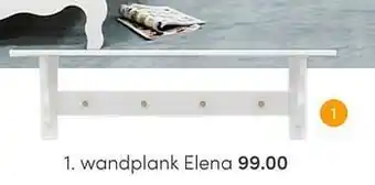 Wandplank elena