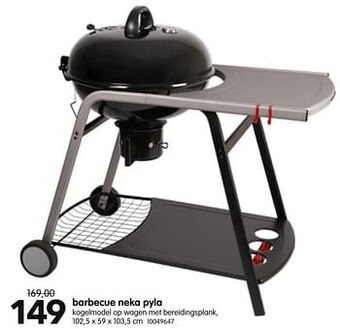 Yess Barbecue neka pyla aanbieding