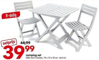 Yess Camping set aanbieding