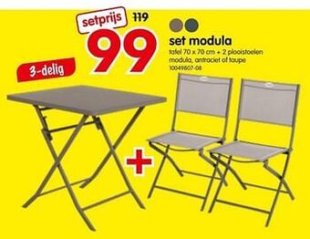 Yess Set modula aanbieding
