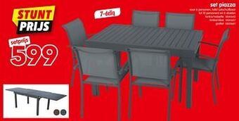 Yess Set piazza aanbieding